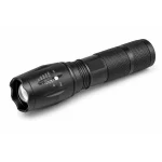 005 Rechargeable LED Flashlight White Laser Zoomable Tactical Torch