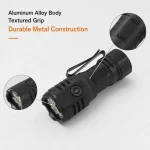 4-Light Rechargeable LED Flashlight