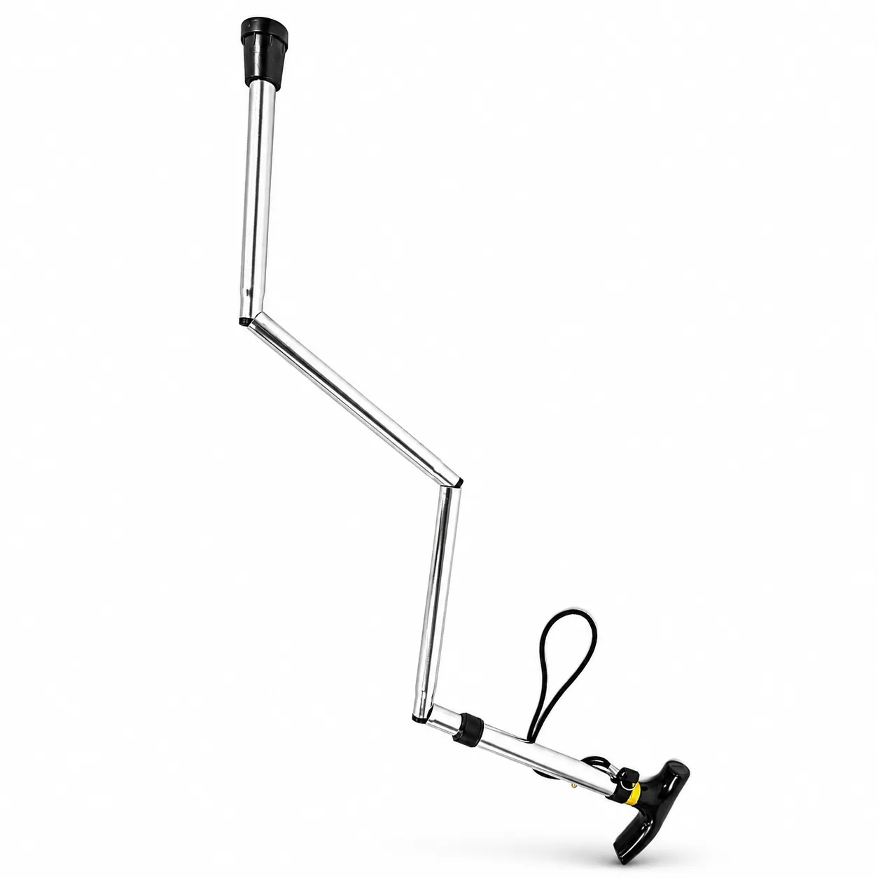 4-Section Lightweight Aluminum Alloy Folding Trekking Walking Cane