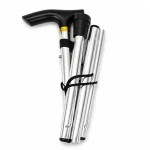 4-Section Lightweight Aluminum Alloy Folding Trekking Walking Cane