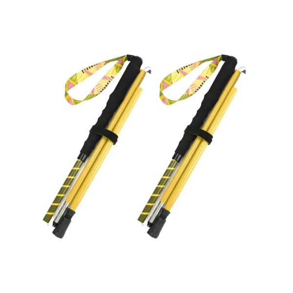 7075 Ultra Light Aluminum Alloy Foldable Hiking Stick