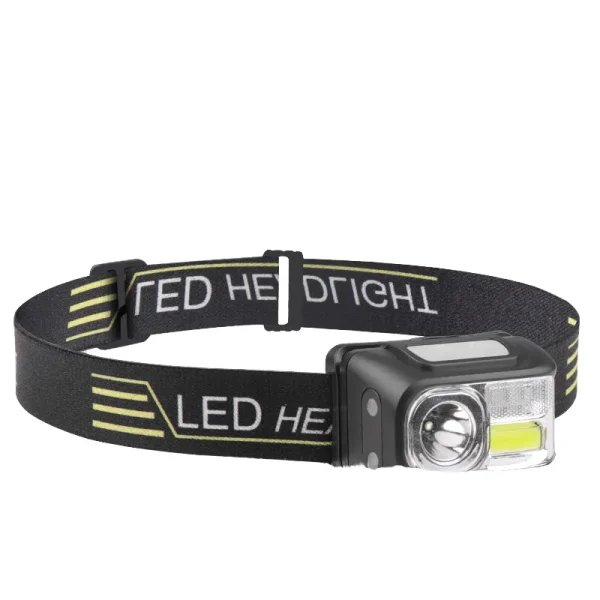 8 Modes Xpe+COB LED Headlamp