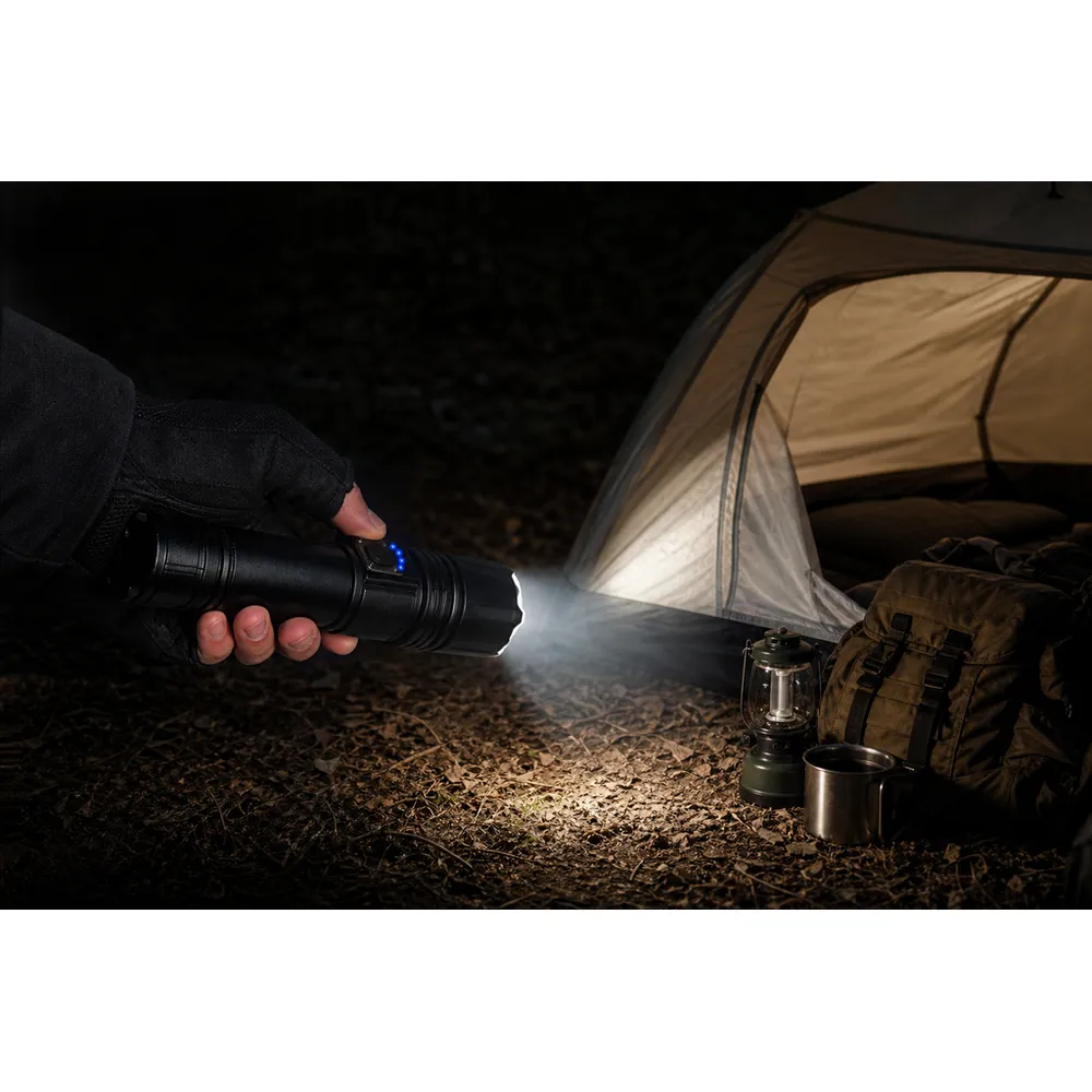 990000 High Lumens Rechargeable LED Flashlight