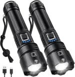 990000 High Lumens Rechargeable LED Flashlight
