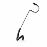 Jiadi A4 Black Stainless Steel S Type Fish Shape Lantern