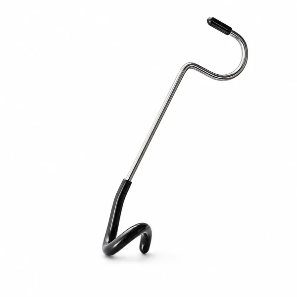 Jiadi A4 Black Stainless Steel S Type Fish Shape Lantern