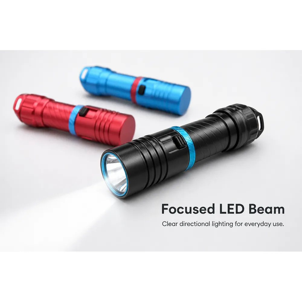 Best Popular IP68 Waterproof LED Diver Flashlight