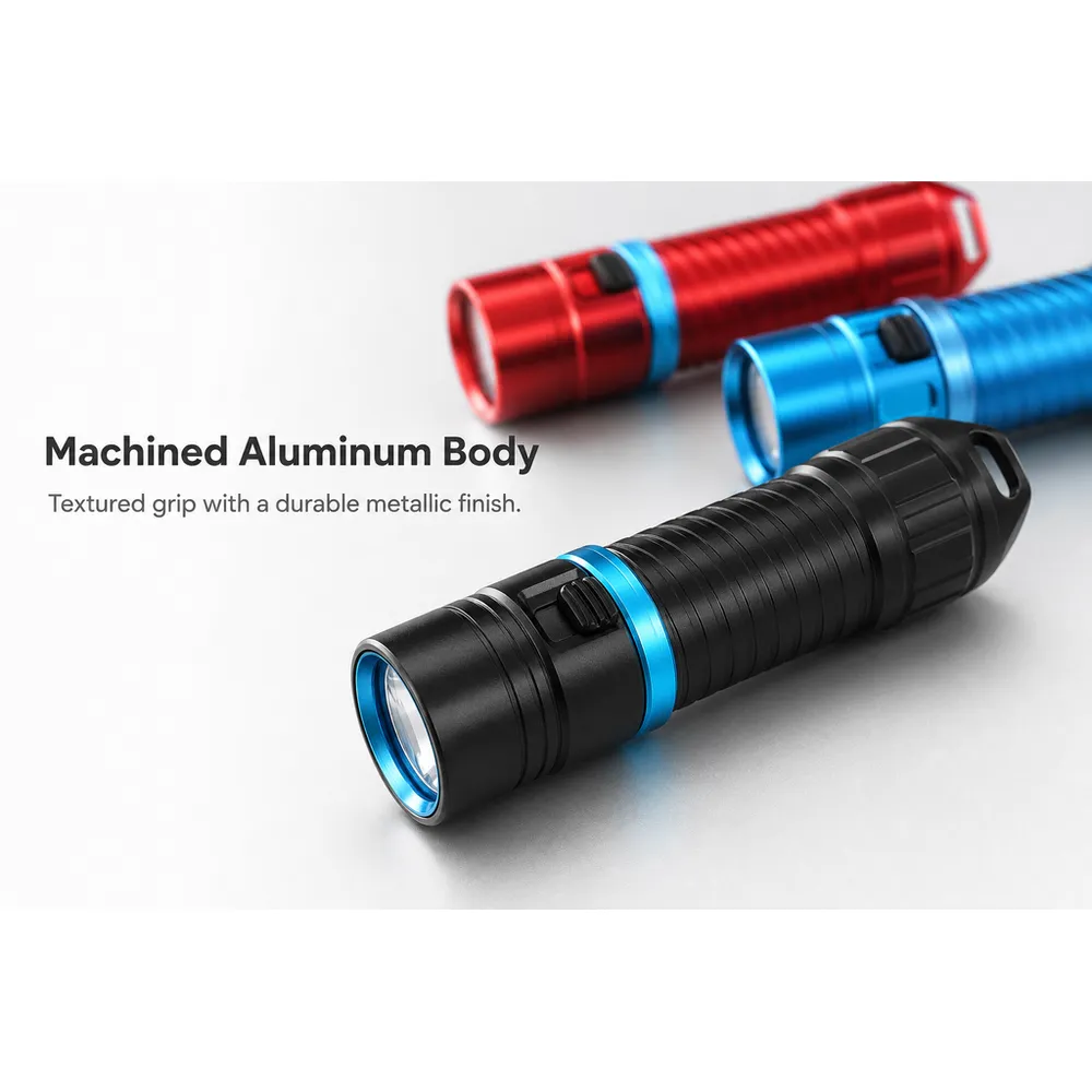 Best Popular IP68 Waterproof LED Diver Flashlight