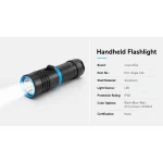 Best Popular IP68 Waterproof LED Diver Flashlight