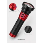 High-Power High-Lumen Brightness Strong Light Flashlight