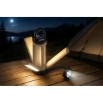 AL103 Rechargeable LED Camping Lantern 360 Panoramic Folding Tent Light