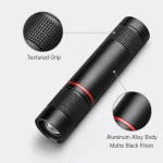 Blukar Rechargeable High Lumens Super Bright Small Aluminum