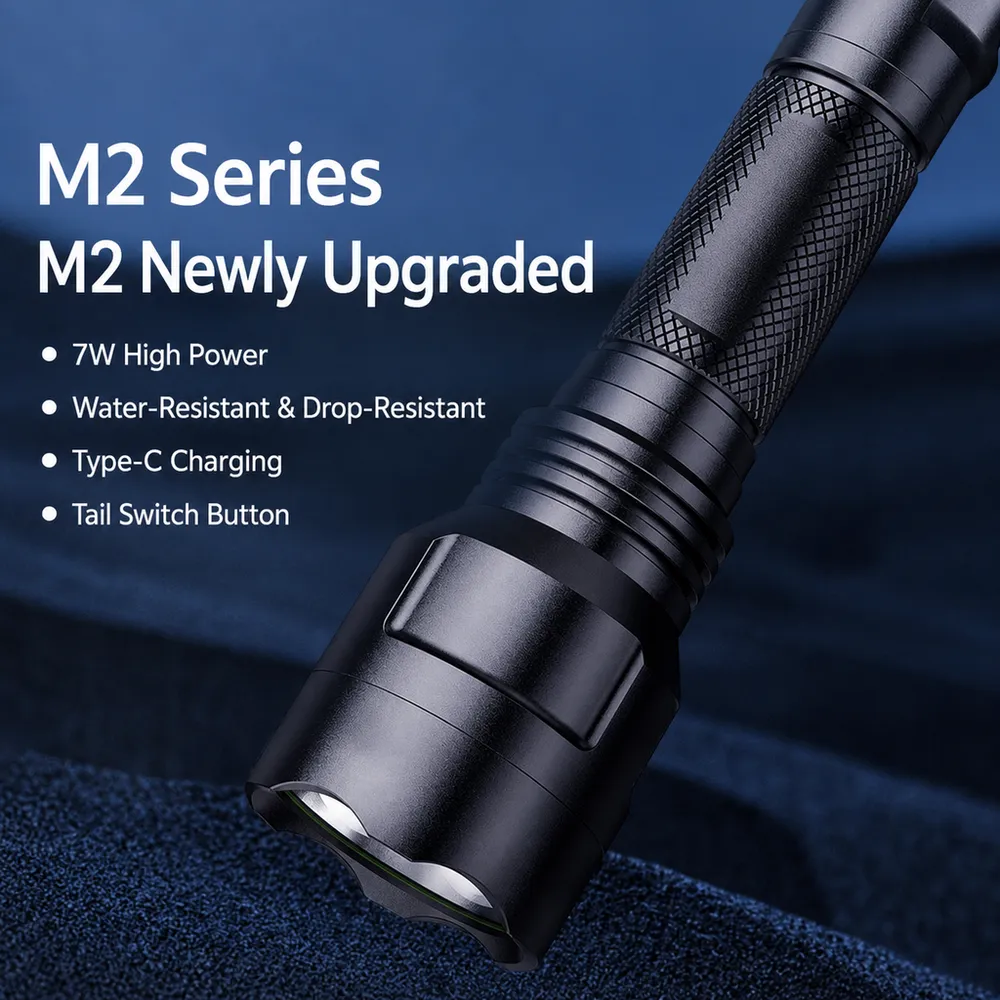 Alonefire C8 Industrial UV LED Flashlight