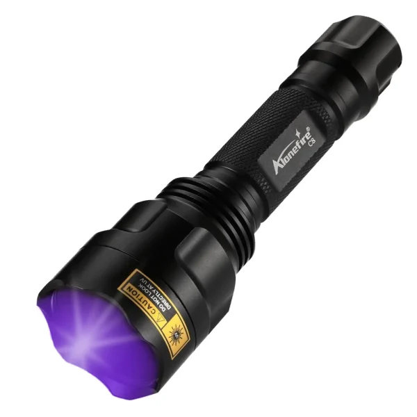 Alonefire C8 Industrial UV LED Flashlight