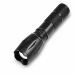 F-005 LED Flashlight Zoomable Tactical Torch