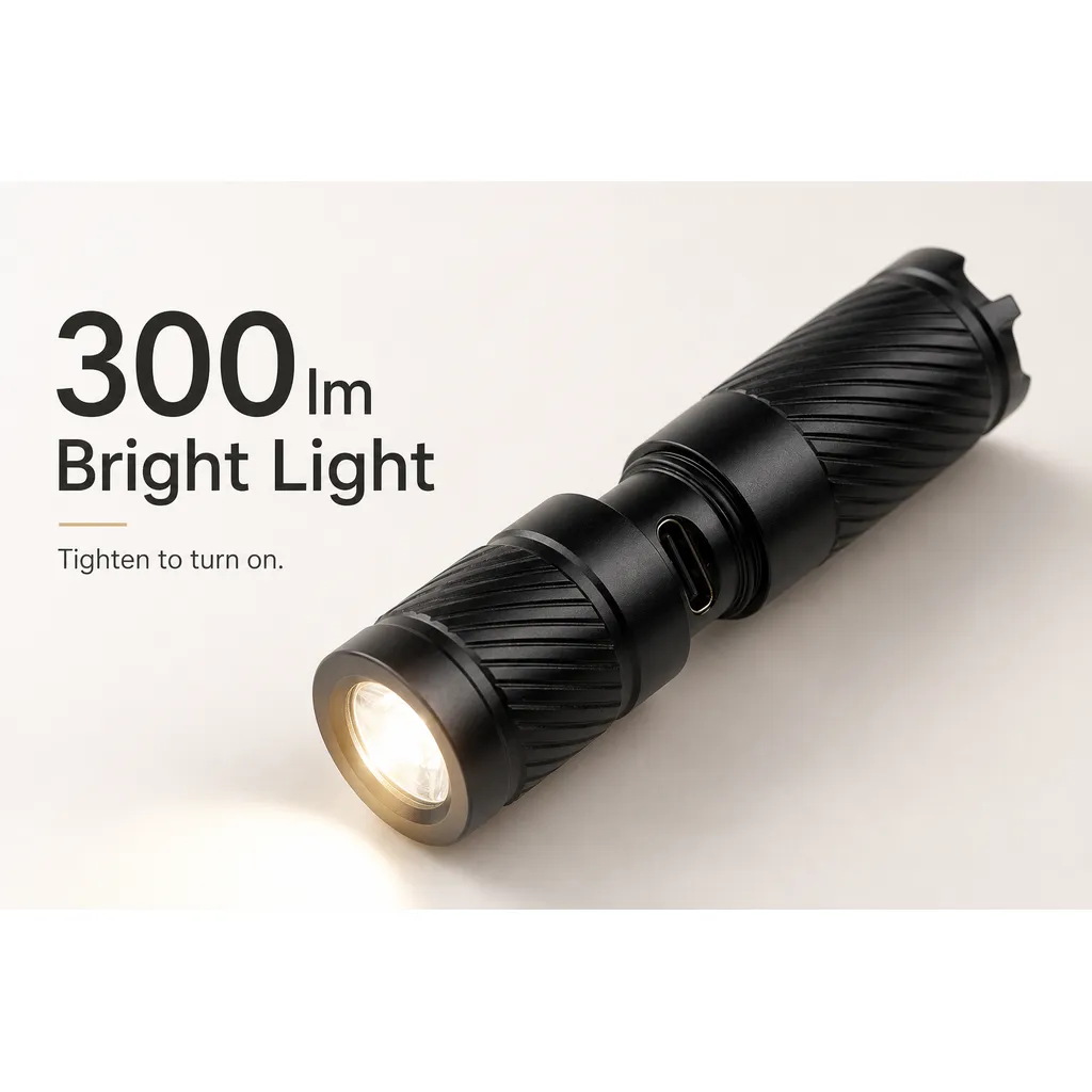 F-953 Rechargeable LED Flashlight