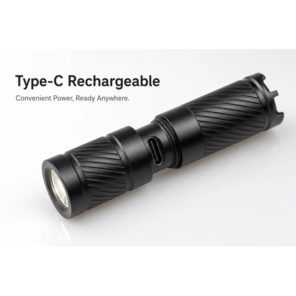 F-953 Rechargeable LED Flashlight