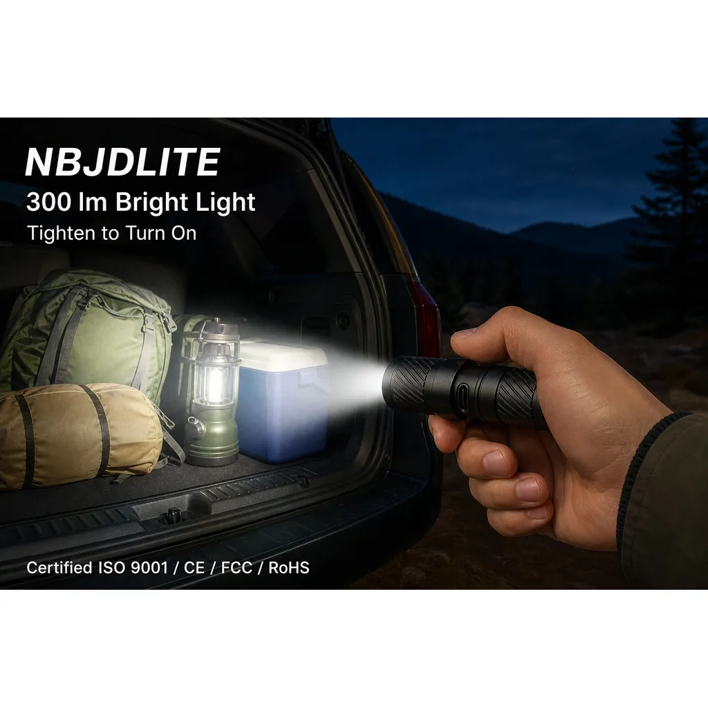 F-953 Rechargeable LED Flashlight