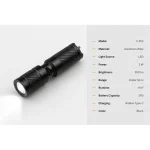 F-953 Rechargeable LED Flashlight