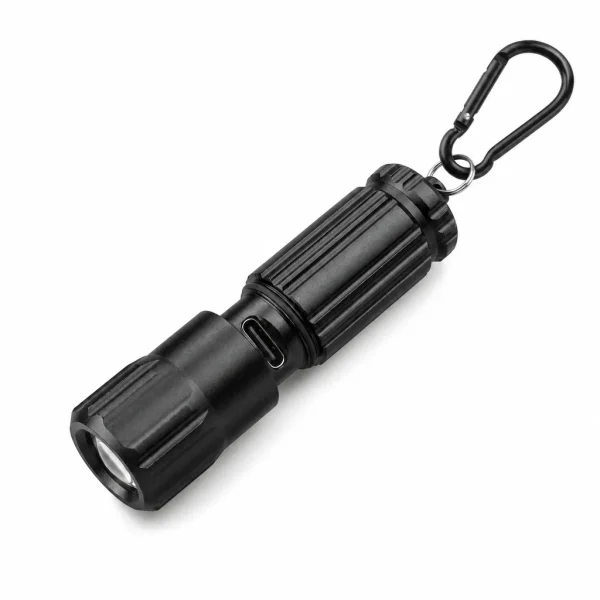 F-956 Rechargeable LED Keychain Flashlight