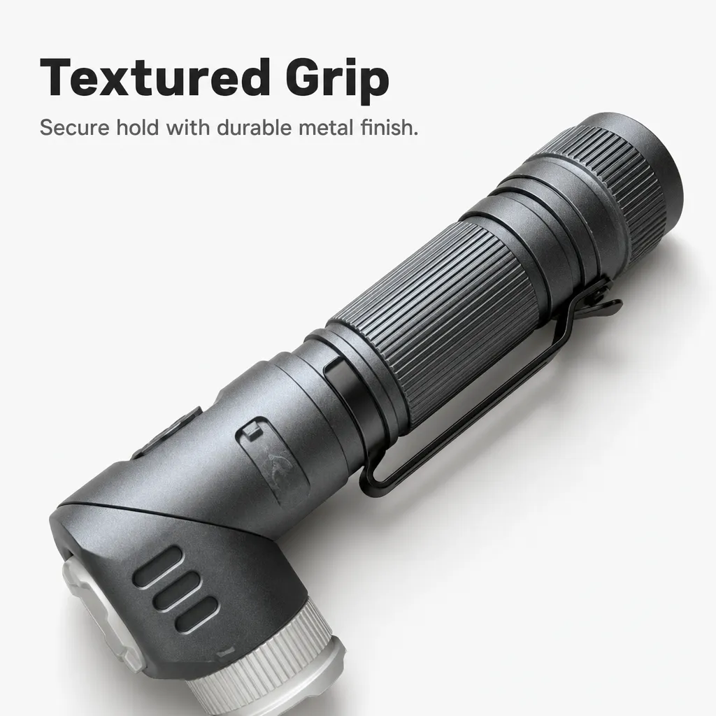 F301 Rechargeable LED Flashlight