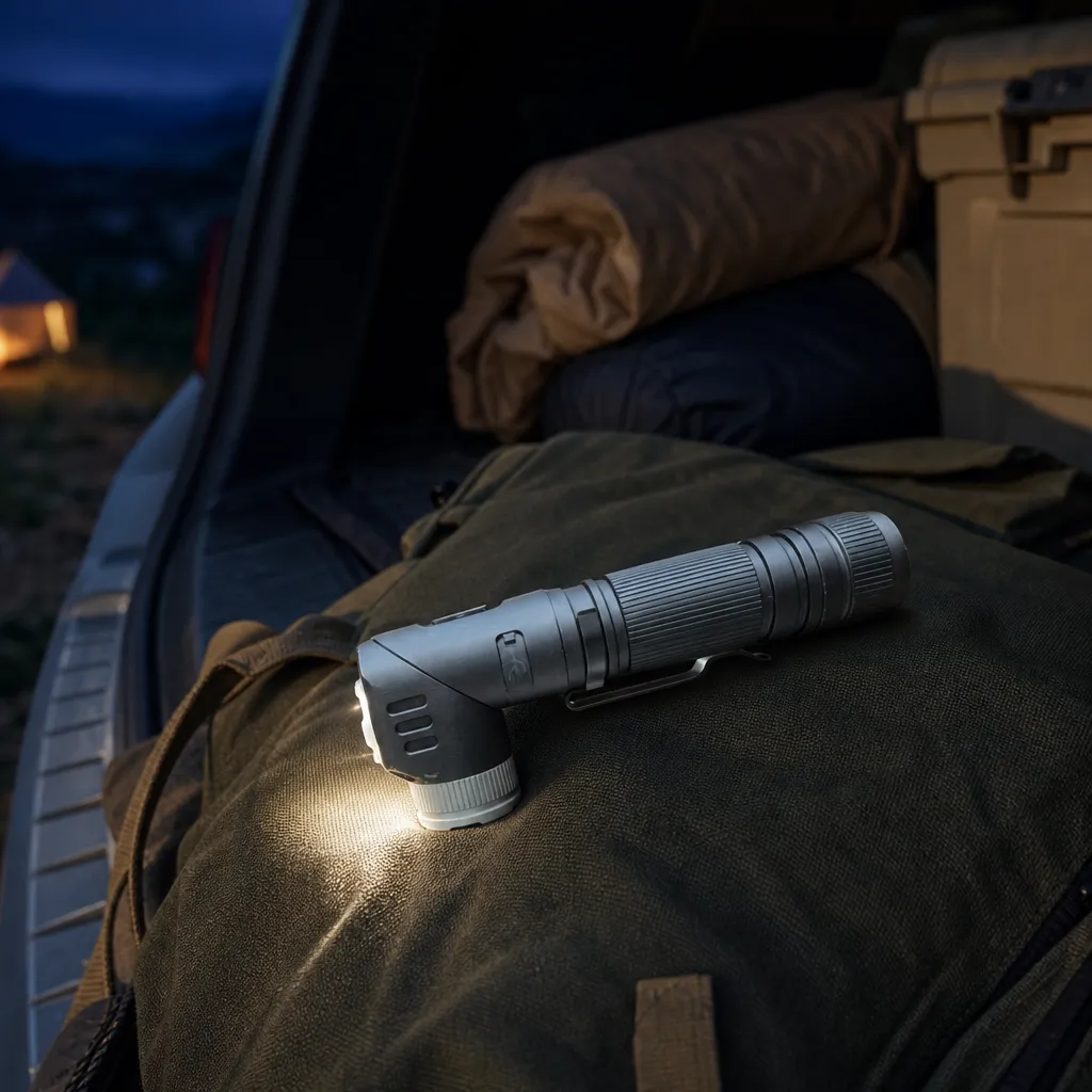 F301 Rechargeable LED Flashlight