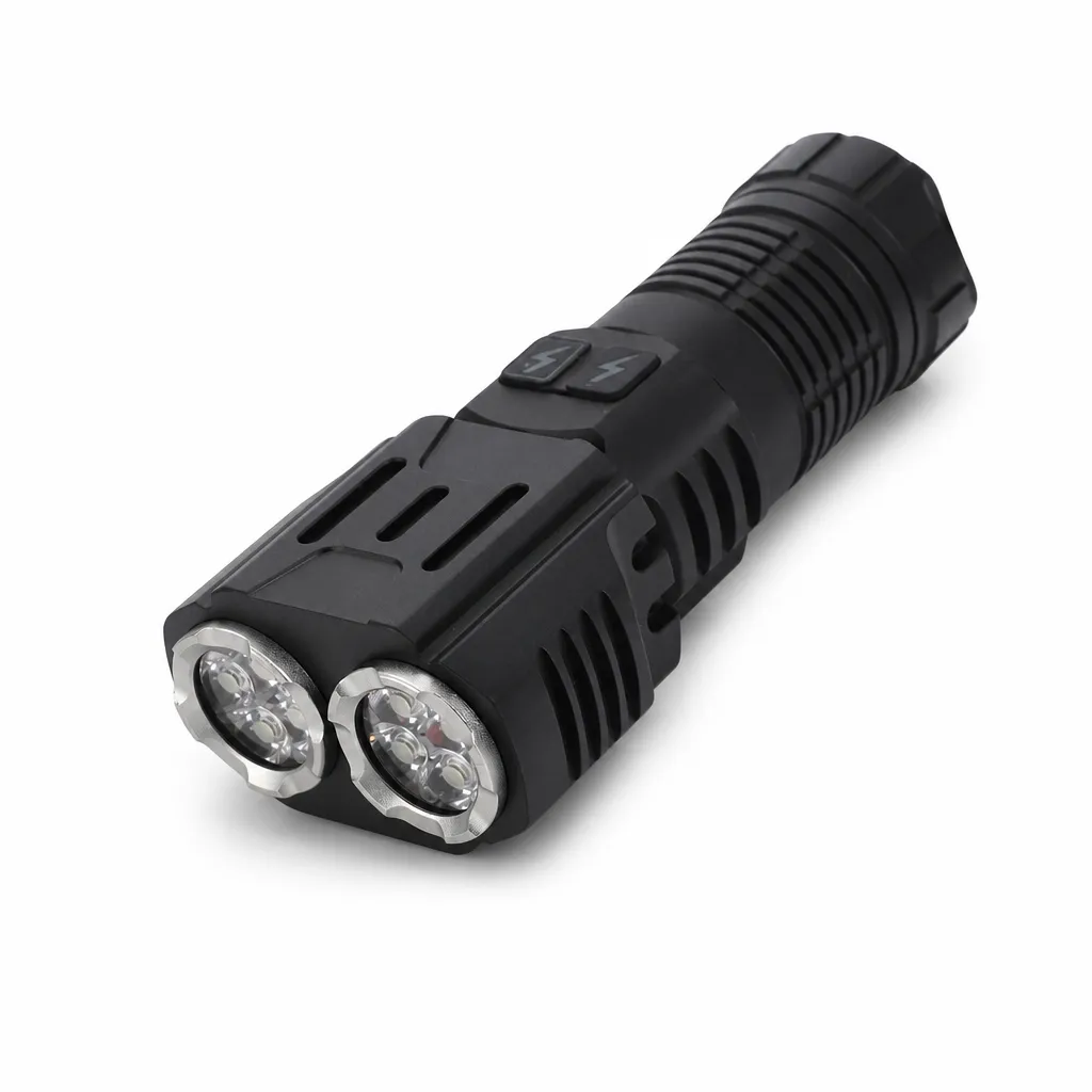 F302 Aluminum Alloy Rechargeable Dual LED COB Flashlight F302 Aluminum Alloy Rechargeable Dual LED COB Flashlight