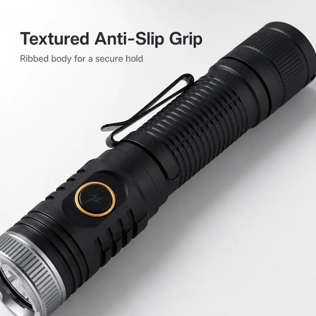 F307 Rechargeable LED Flashlight