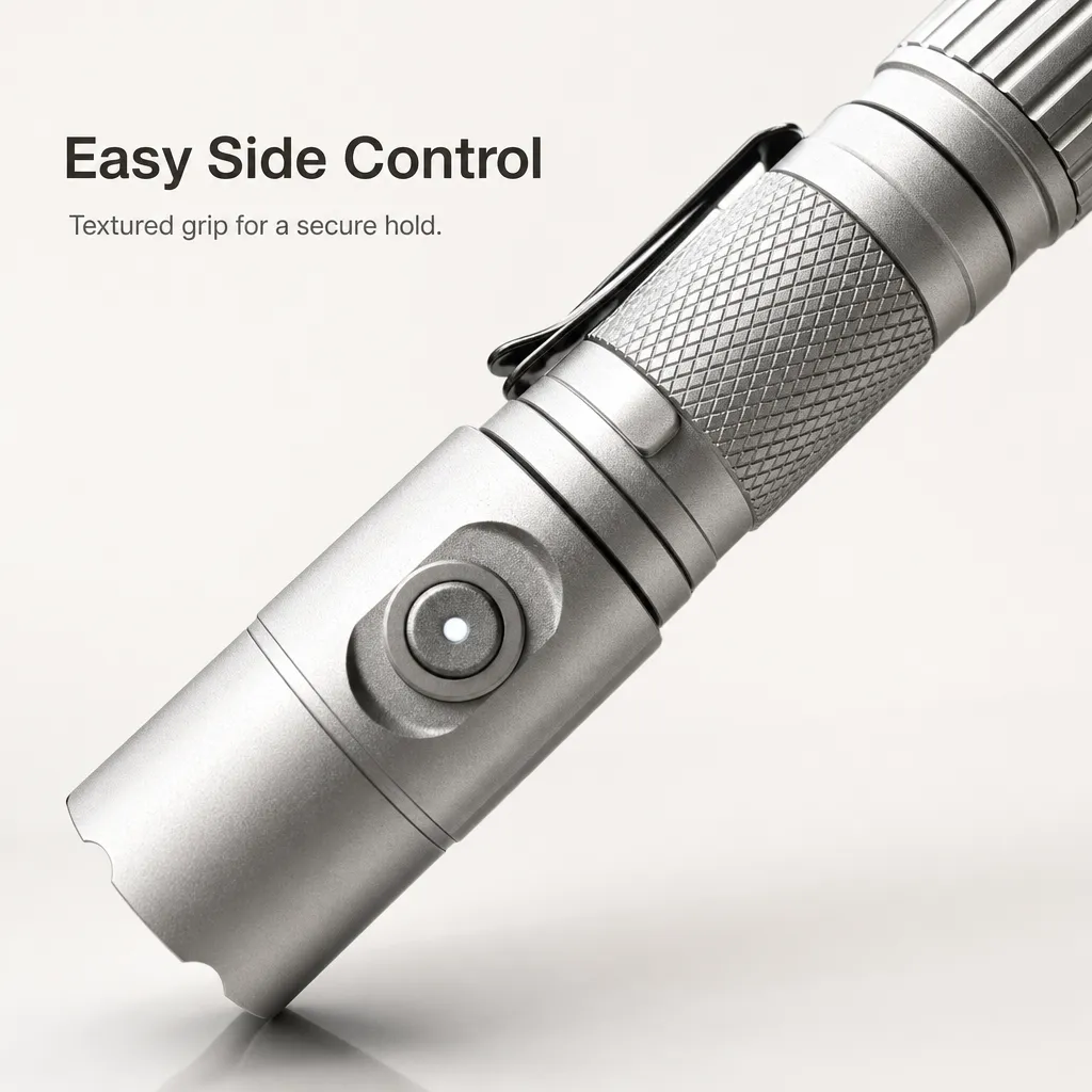 F307A Rechargeable LED Flashlight