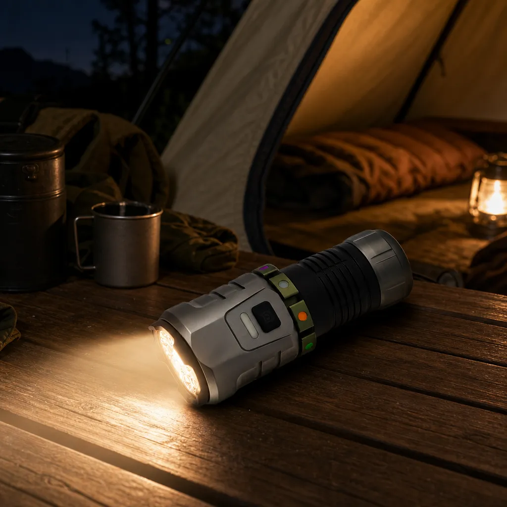 F86 Rechargeable LED Flashlight