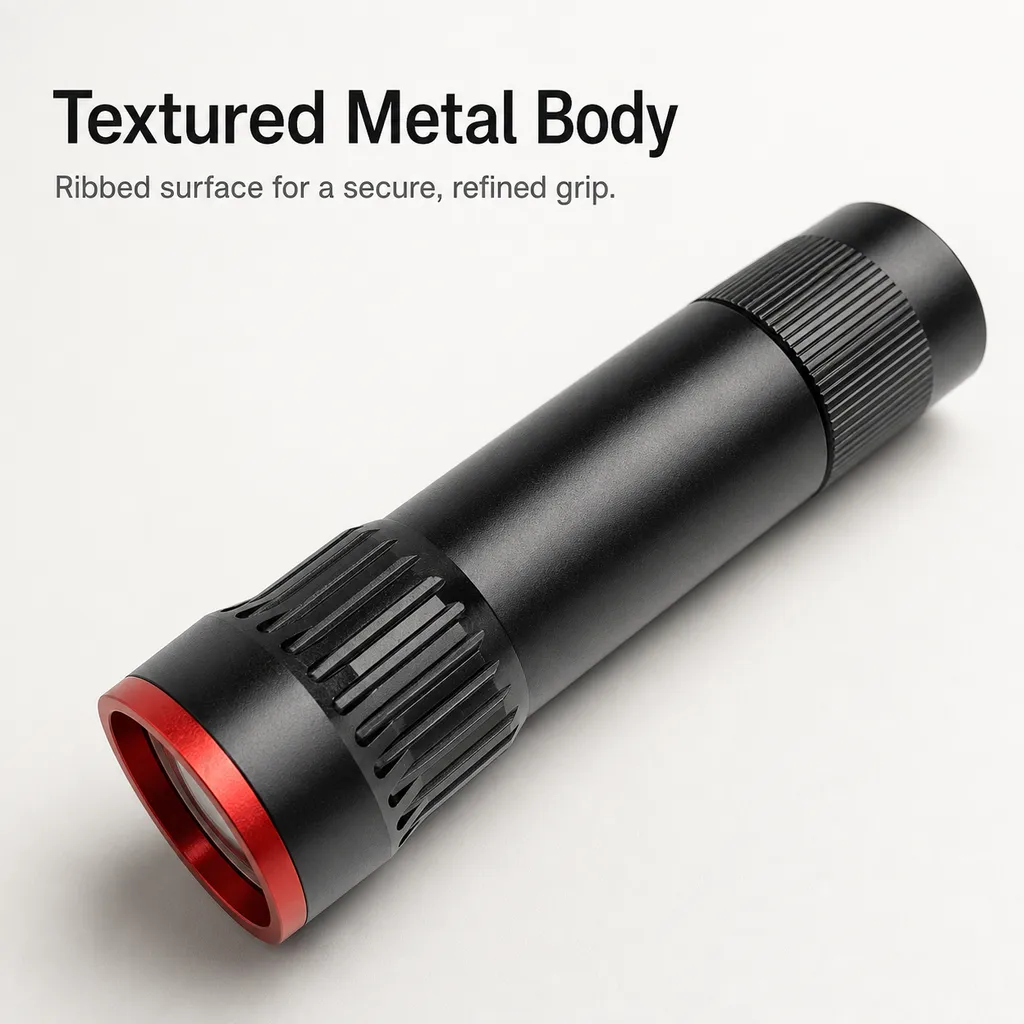 F891 Rechargeable LED Flashlight Zoomable Tactical Torch
