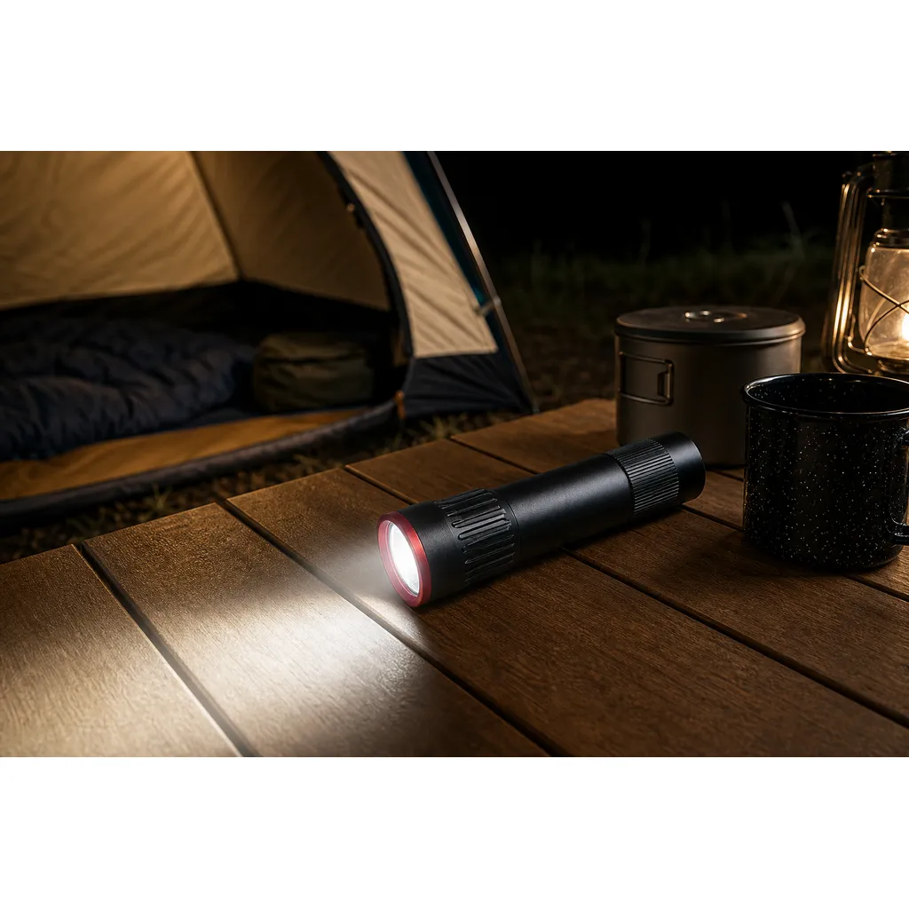 F891 Rechargeable LED Flashlight Zoomable Tactical Torch