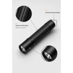 F949 Mini Magnetic Switch LED Flashlight Keychain Torch