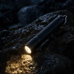 F949 Mini Magnetic Switch LED Flashlight Keychain Torch