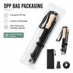 Foldable 3-section Nordic Walking Sticks Telescopic Hiking Poles