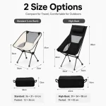 Ultra-Light Steel Frame Folding Chair