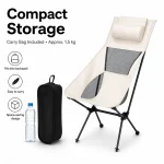 Ultra-Light Steel Frame Folding Chair