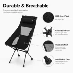 Ultra-Light Steel Frame Folding Chair
