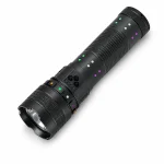 G300Y 10 W Three-Light-Source Rechargeable Aluminum Alloy Zoom Flashlight