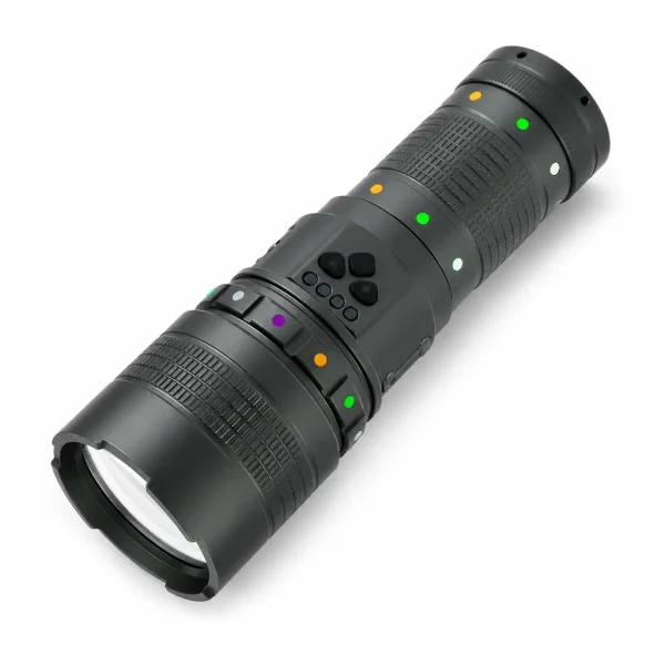 G301Y Aluminum Alloy Rechargeable Zoom Flashlight