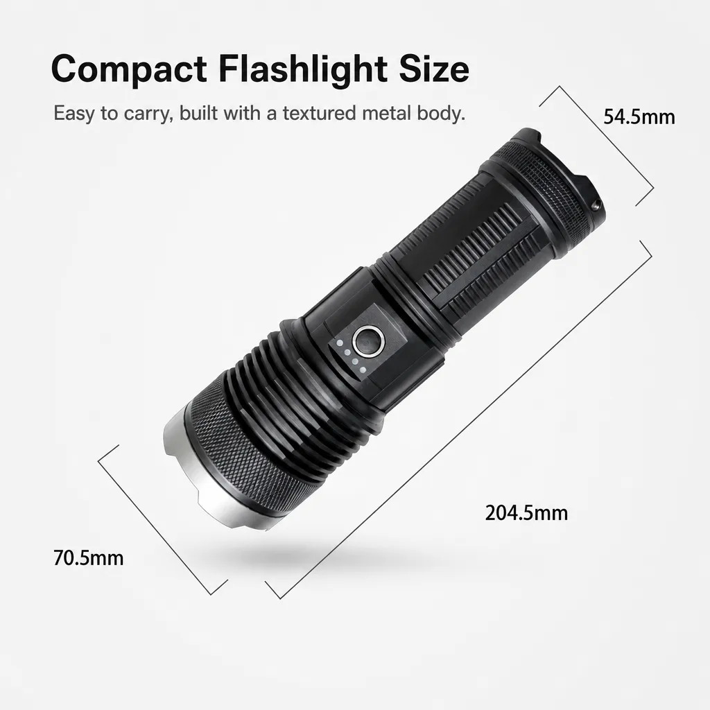 G3300 60 W Laser Zoom Flashlight