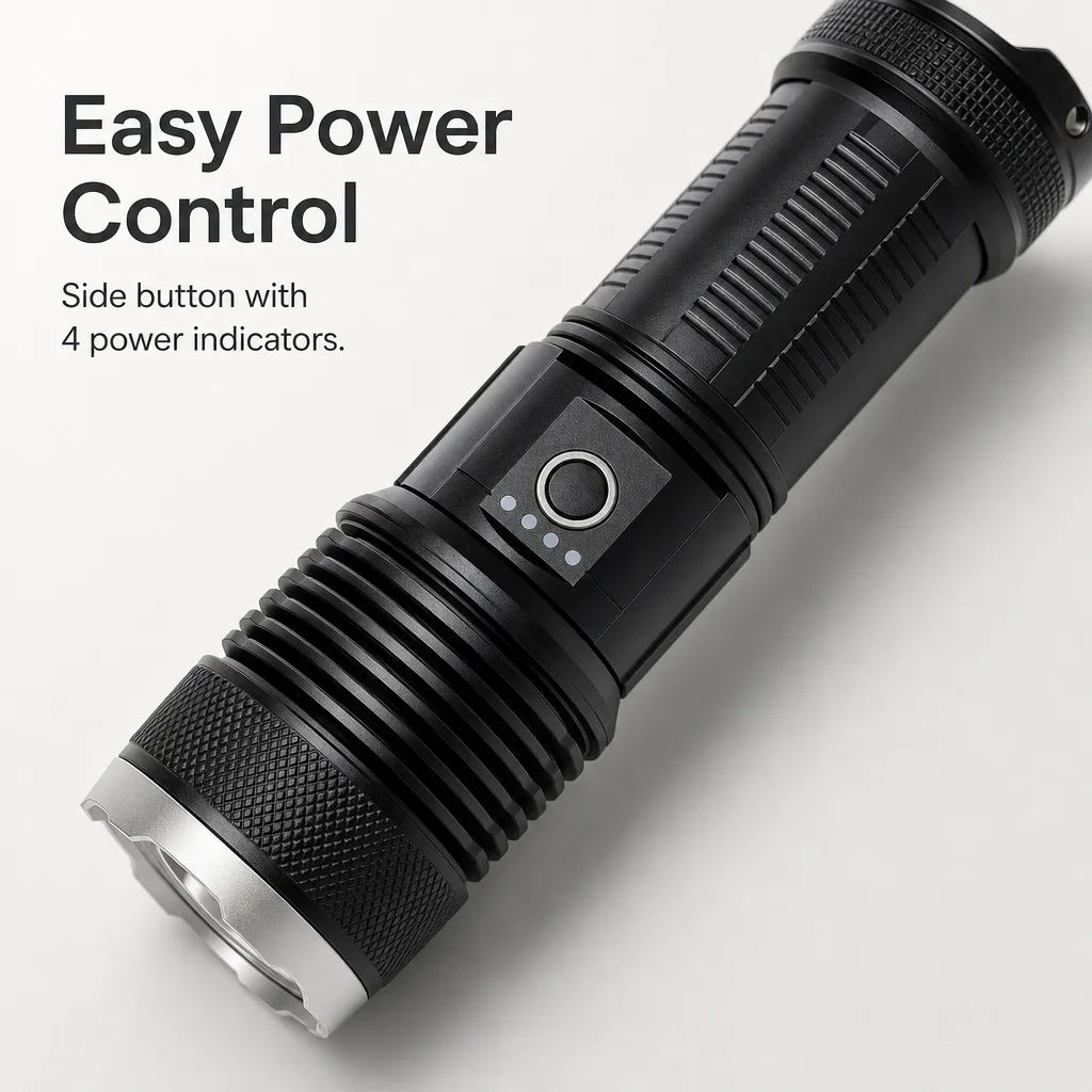 G3300 60 W Laser Zoom Flashlight