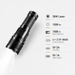 G401 30W Laser Flashlight
