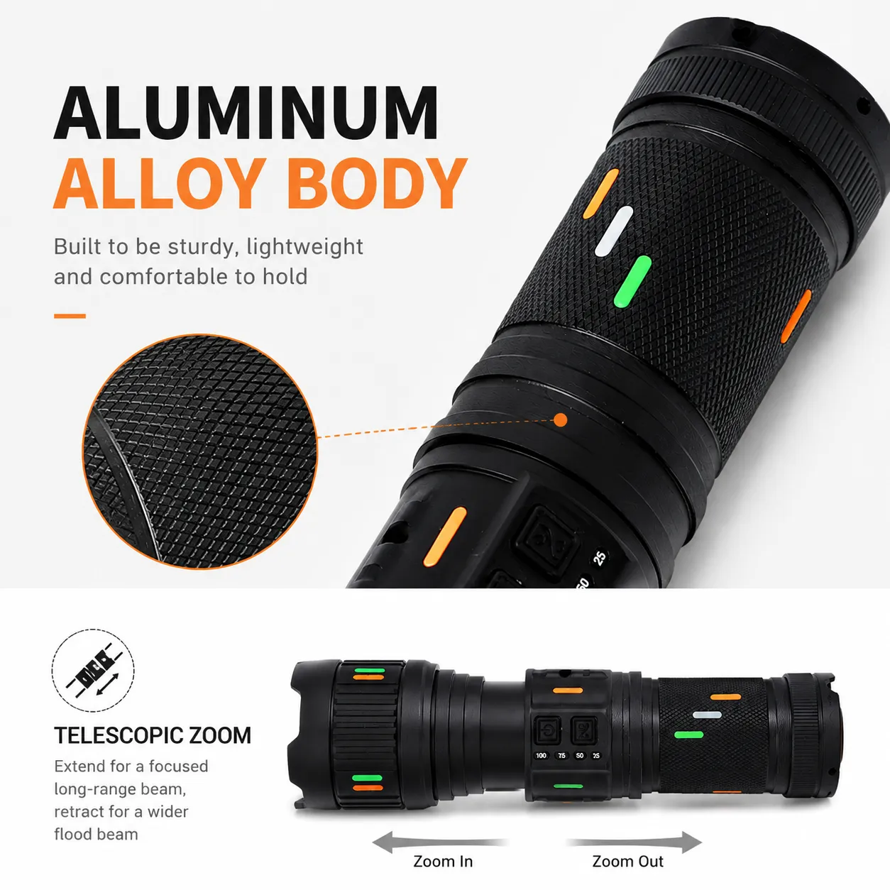 G401Y 30W Laser Flashlight