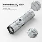 G403 4x20 W White Laser Zoom Flashlight 1000 lm Aluminum Alloy