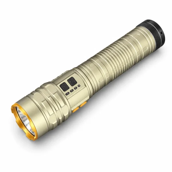 G420 Rechargeable Laser Flashlight Zoomable Tactical Torch