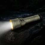 G420 Rechargeable Laser Flashlight Zoomable Tactical Torch