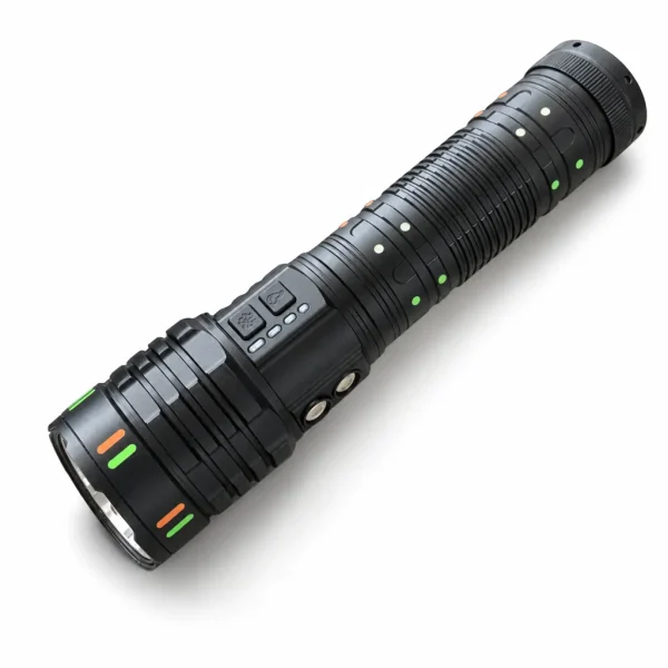G420Y Rechargeable Laser Flashlight Zoomable Tactical Torch
