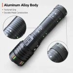 G420Y Rechargeable Laser Flashlight Zoomable Tactical Torch
