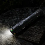 G420Y Rechargeable Laser Flashlight Zoomable Tactical Torch